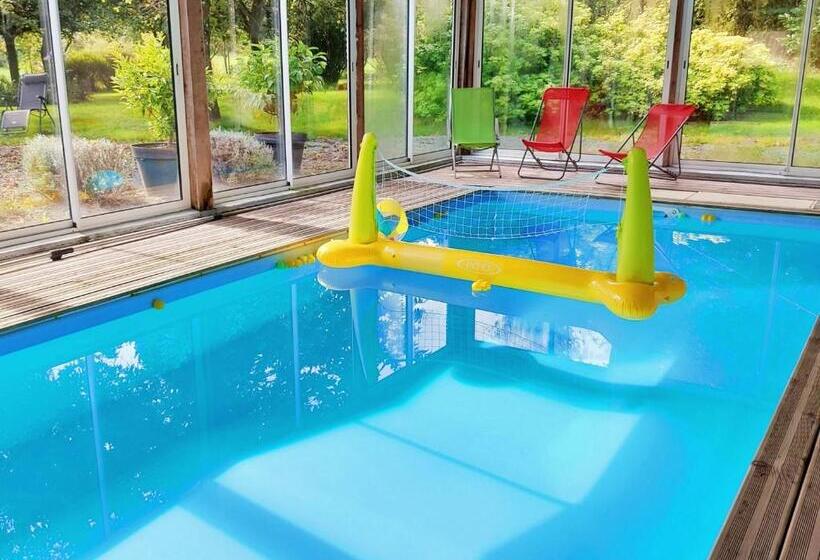 פנסיון Cabane Perchée Avec Terrasses, Salle De Bain, Kitchenette, Petit Déjeuner Inclus Et Accès Piscine