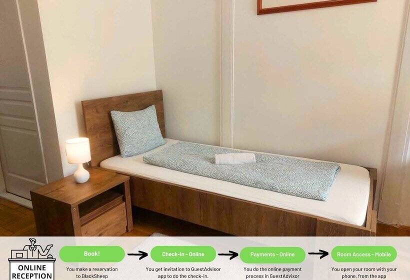 Schronisko Blacksheep Budapest Smart Rooms