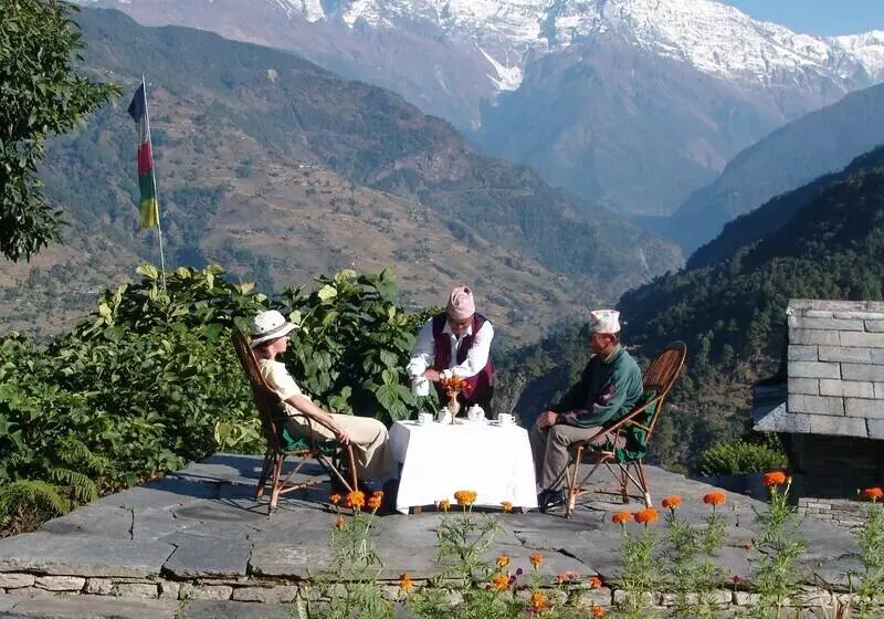 هتل Mountain Lodges Of Nepal   Majhgaon