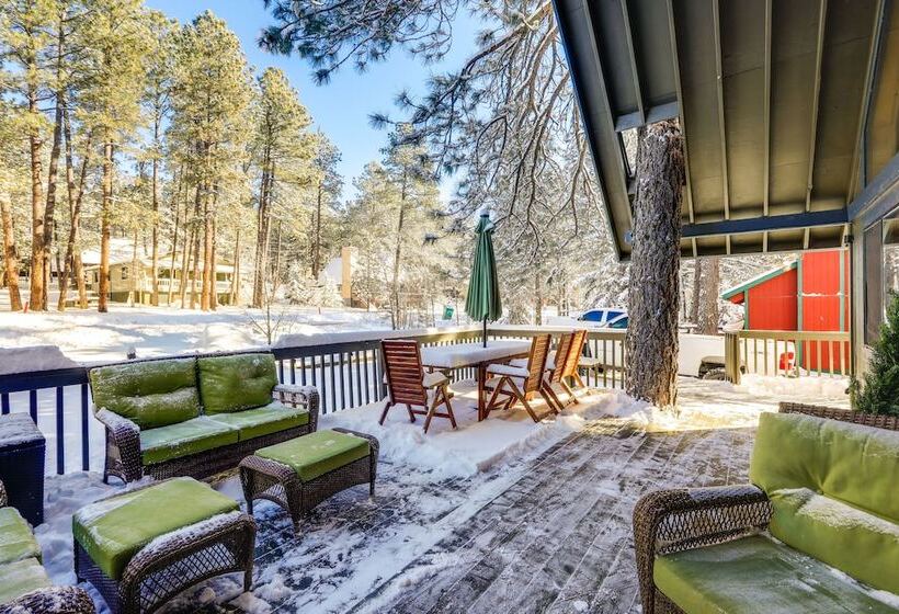 Munds Park Cabin W/ Deck & Fire Pit: Walk To Trail