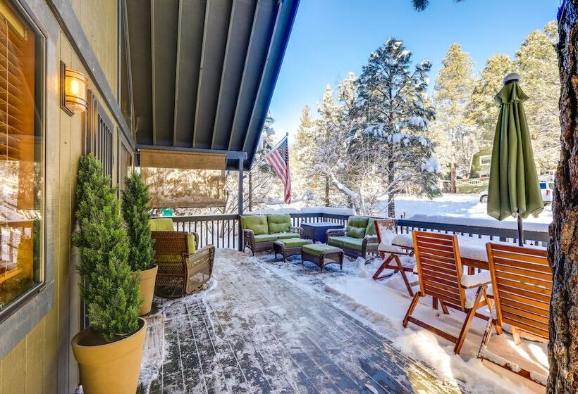 Munds Park Cabin W/ Deck & Fire Pit: Walk To Trail