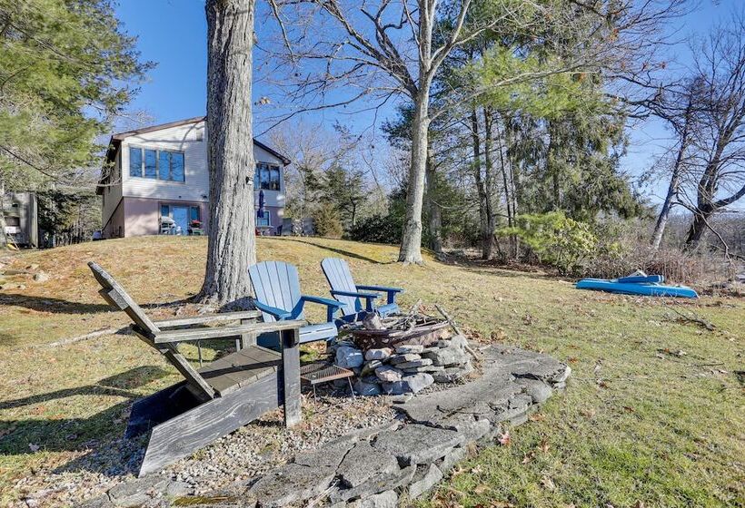 Rock Hill Home W/ Fire Pit On Wanaksink Lake!