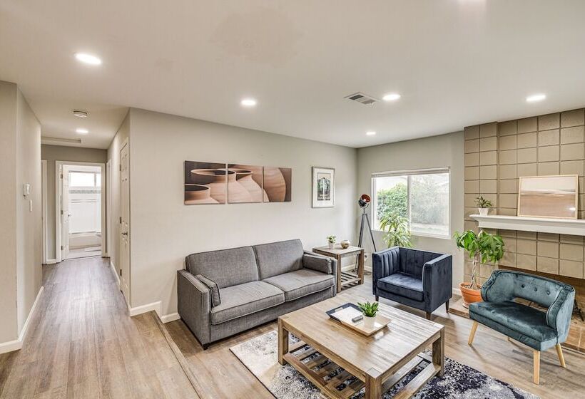 Stylish San Jose Retreat   7 Mi To Downtown