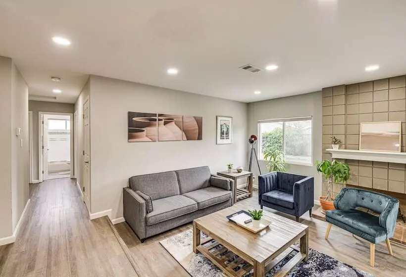 Stylish San Jose Retreat   7 Mi To Downtown