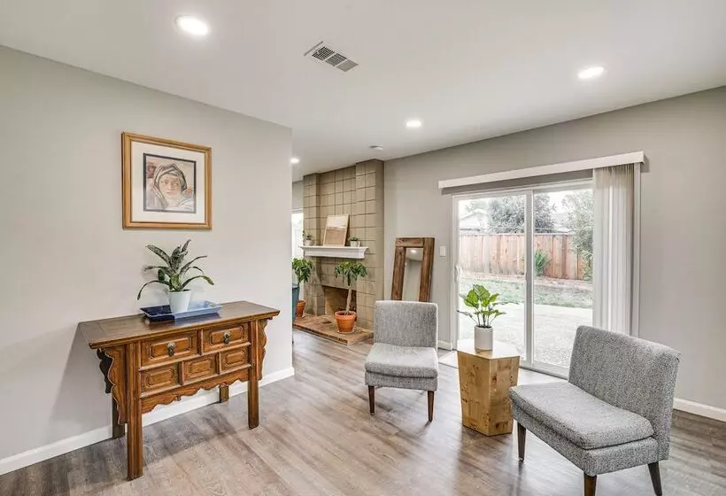 Stylish San Jose Retreat   7 Mi To Downtown