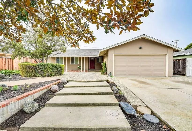 Stylish San Jose Retreat   7 Mi To Downtown