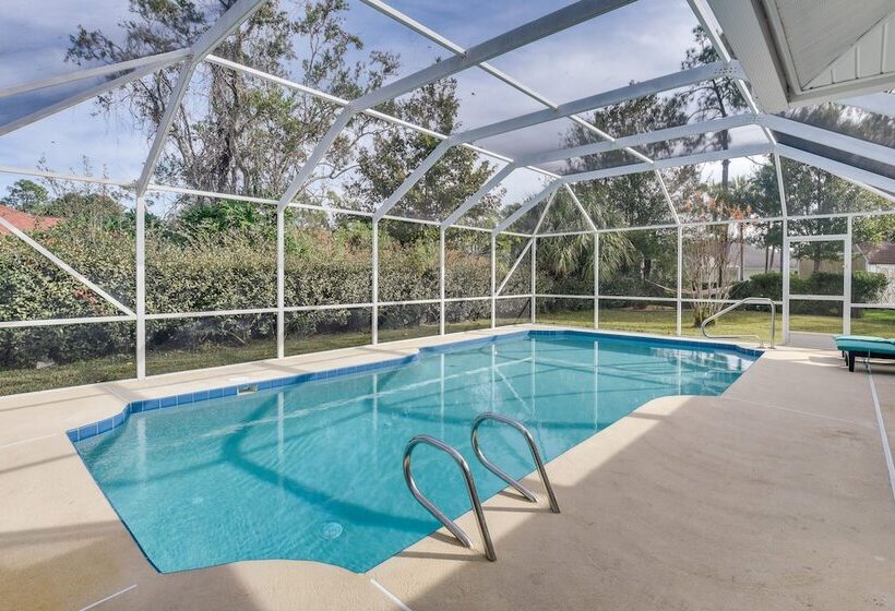Palm Coast Home W/ Heated Pool, Fire Pit & Bbq!