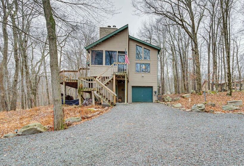 Eco Friendly Poconos Cabin W/ Ev Charger!