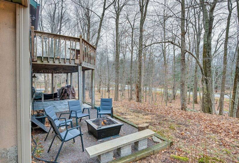Eco Friendly Poconos Cabin W/ Ev Charger!