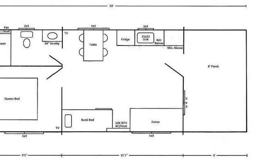 Hotelli Zion Canyon Cabins