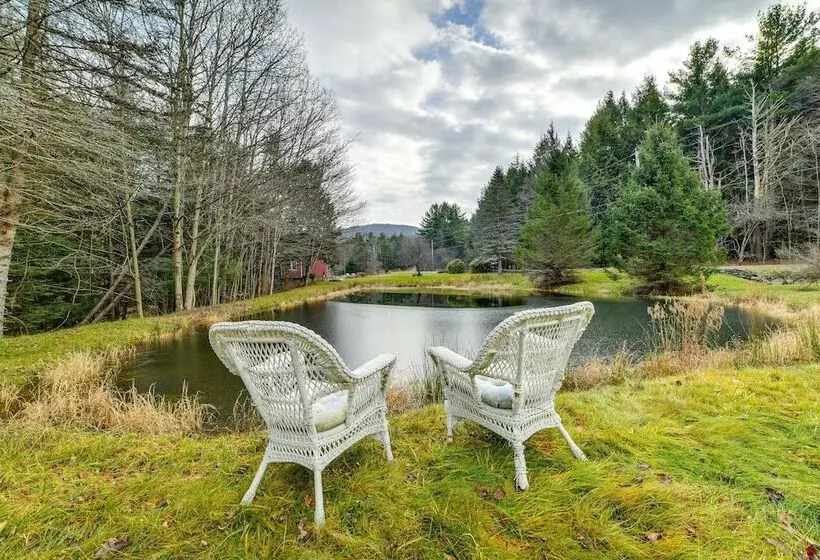 Wooded Walton Home With Fire Pit & On Site Pond!