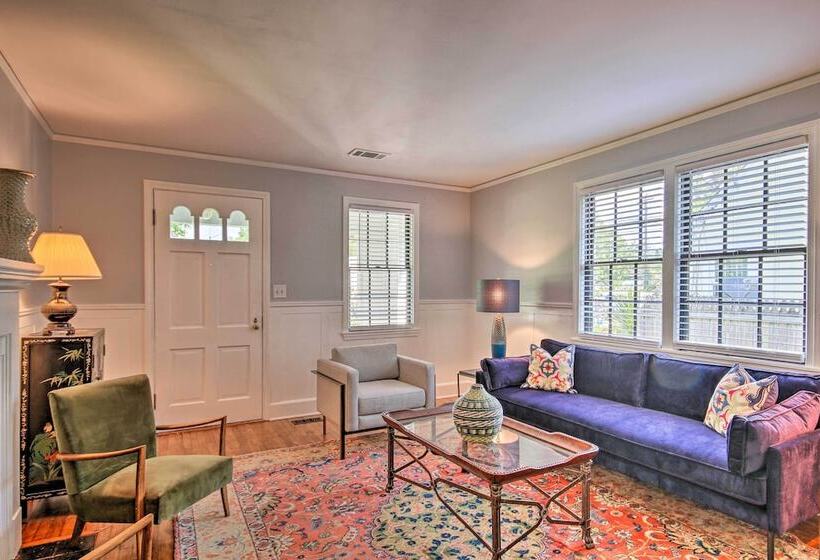 Historic Augusta Cottage W/ Mid Century Vibe!