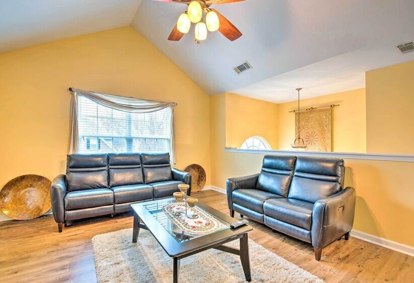 Central Austell Home W/ Furnished Deck & Grill!