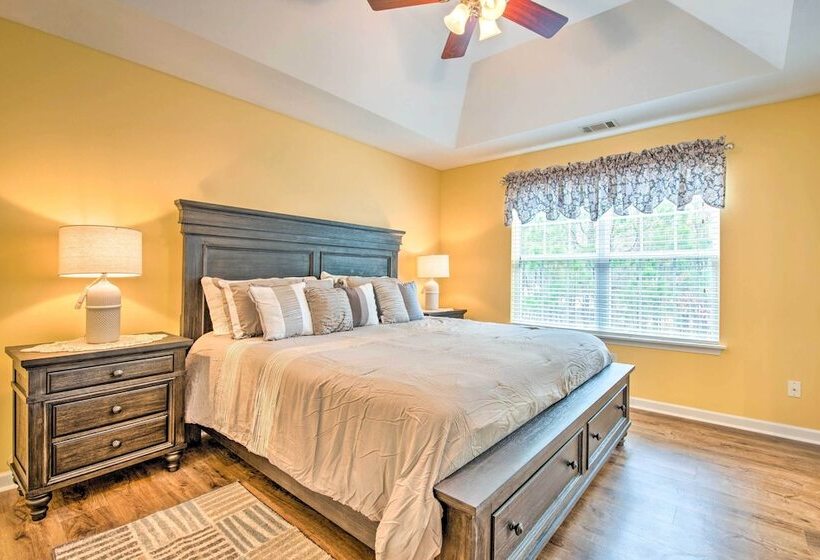 Central Austell Home W/ Furnished Deck & Grill!