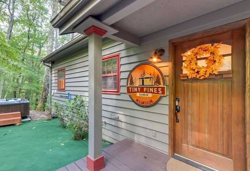 Gorgeous Ellijay Cabin: Private Hot Tub + Fire Pit