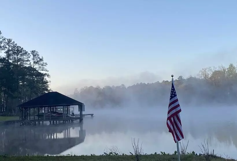 Lakefront Sparta Home W/ Private Pool & Dock!