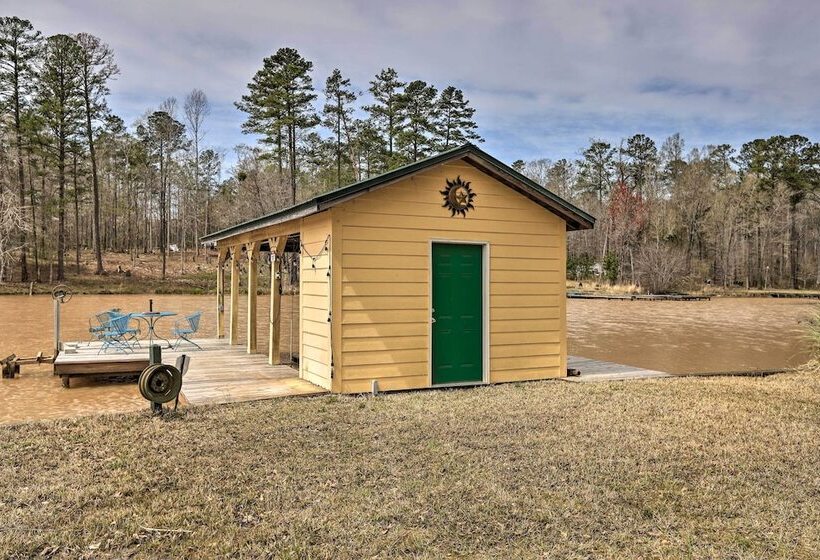 Lakefront Sparta Home W/ Private Pool & Dock!