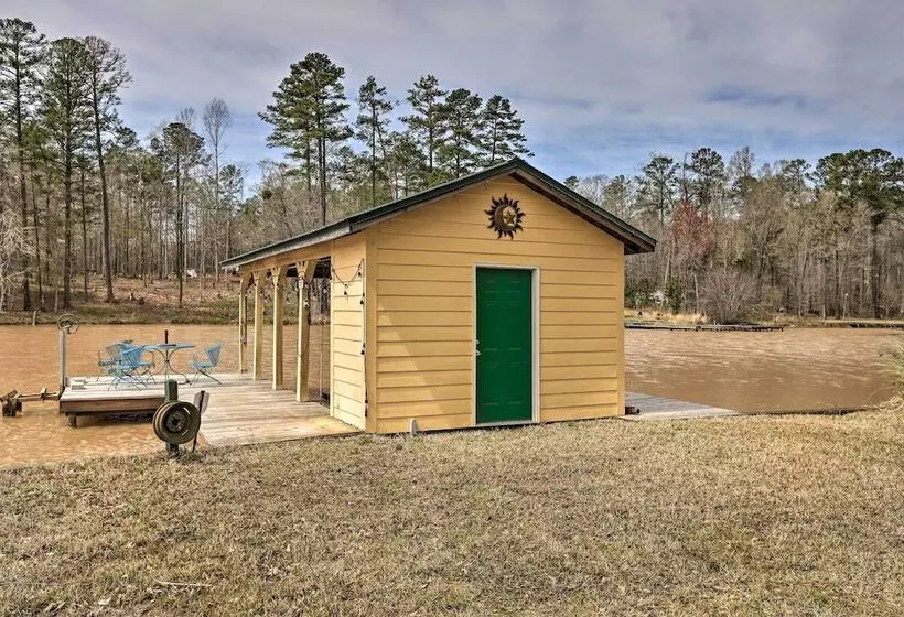 Lakefront Sparta Home W/ Private Pool & Dock!