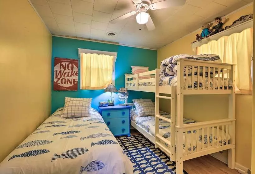 Lakefront Sparta Home W/ Private Pool & Dock!