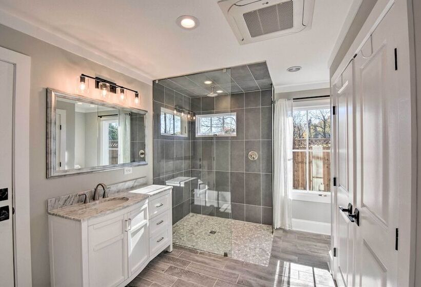 Modern Clarkesville Cottage W/ Decks & Patio!