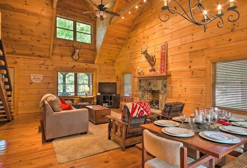 Peaceful Tignall Cabin On Strom Thurmond Lake!