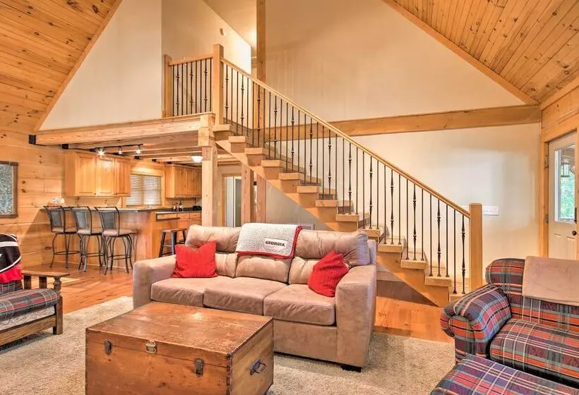 Peaceful Tignall Cabin On Strom Thurmond Lake!