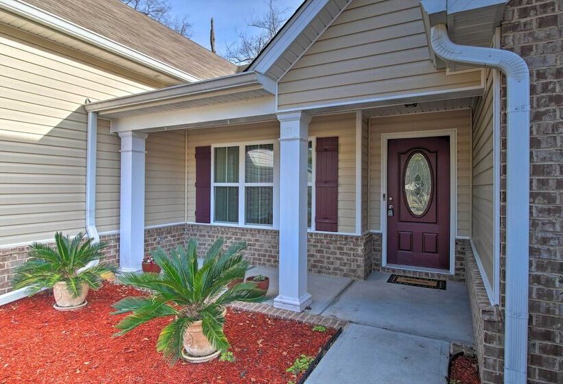 Rincon Home W/ Game Room, 18 Mi To Savannah!