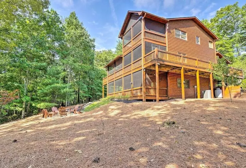 Serene Blue Ridge Cabin ~ 3 Mi To Downtown!