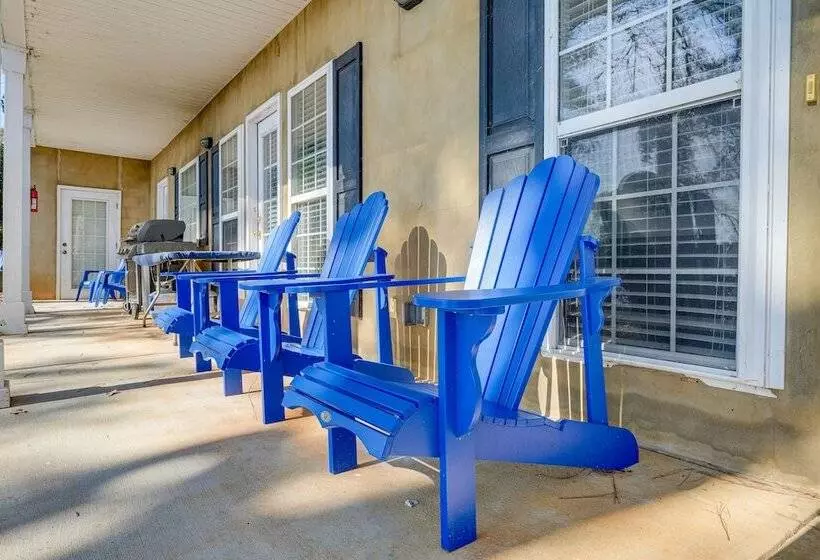 Lake Sinclair Retreat W/ Big Water Views & Dock!