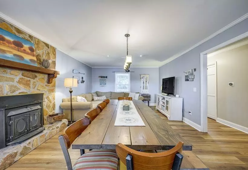 Lake Sinclair Retreat W/ Big Water Views & Dock!