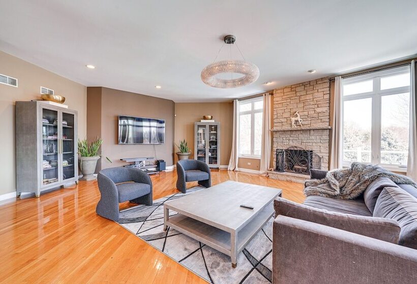 Stunning Mokena Home W/ Pool + Deck W/ Lake View!