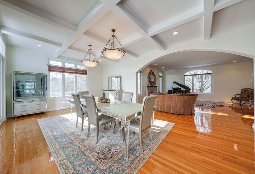 Stunning Mokena Home W/ Pool + Deck W/ Lake View!