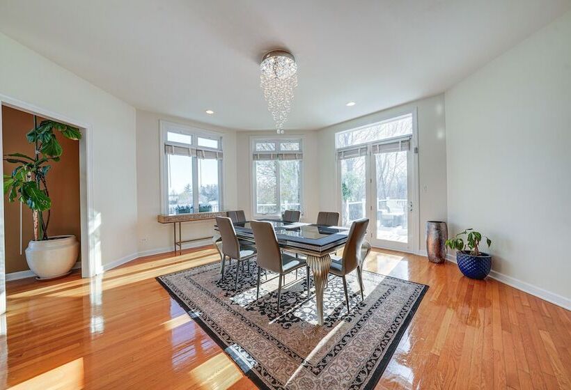 Stunning Mokena Home W/ Pool + Deck W/ Lake View!