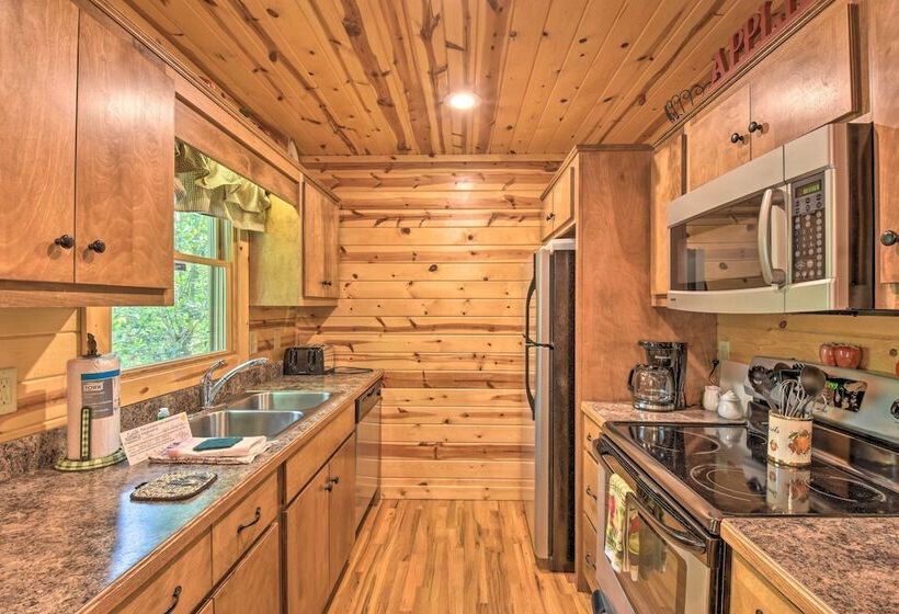 The Apple Dumpling Cabin: Pool Table, Grill