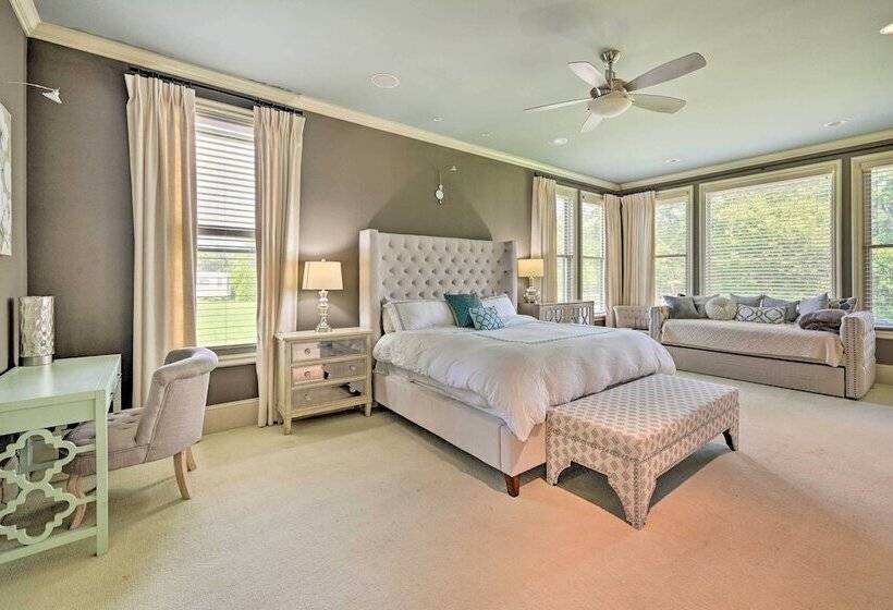 Upscale Family Home W/ Dock On Lake Hartwell!