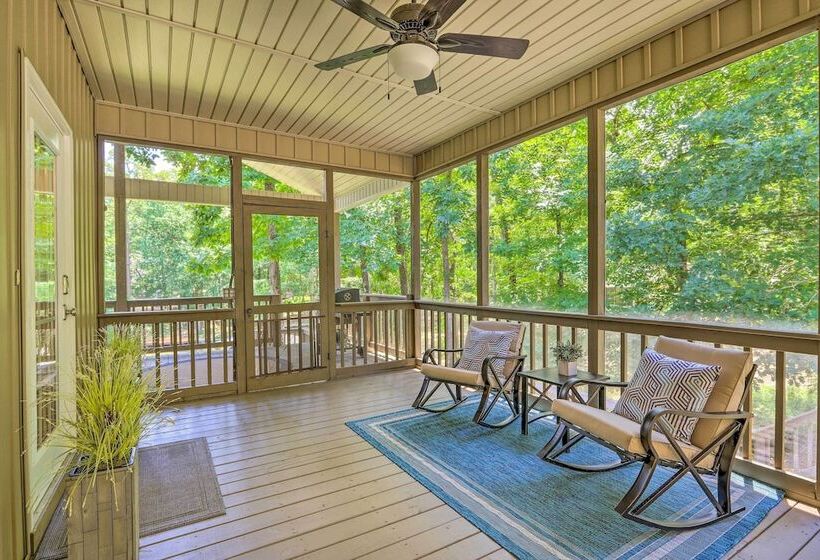 Waterfront Eatonton Escape W/ Private Hot Tub!