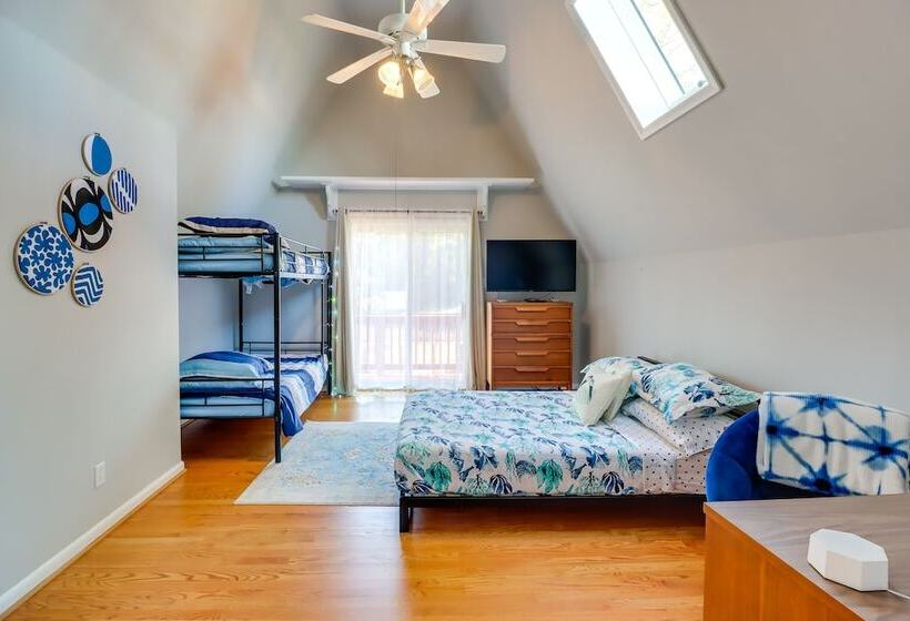 Beachy Maryland A Frame: Steps To Chesapeake Bay!