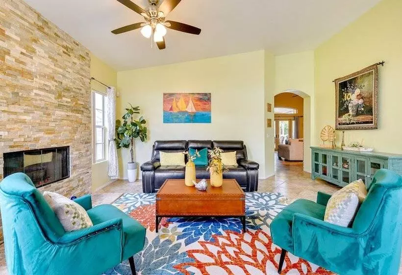 Desert Hot Springs Retreat W/ Private Pool & Patio