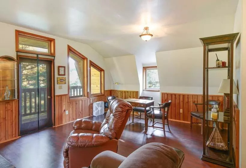 Forested Coffman Cove Cabin W/ Wood Burning Stove!