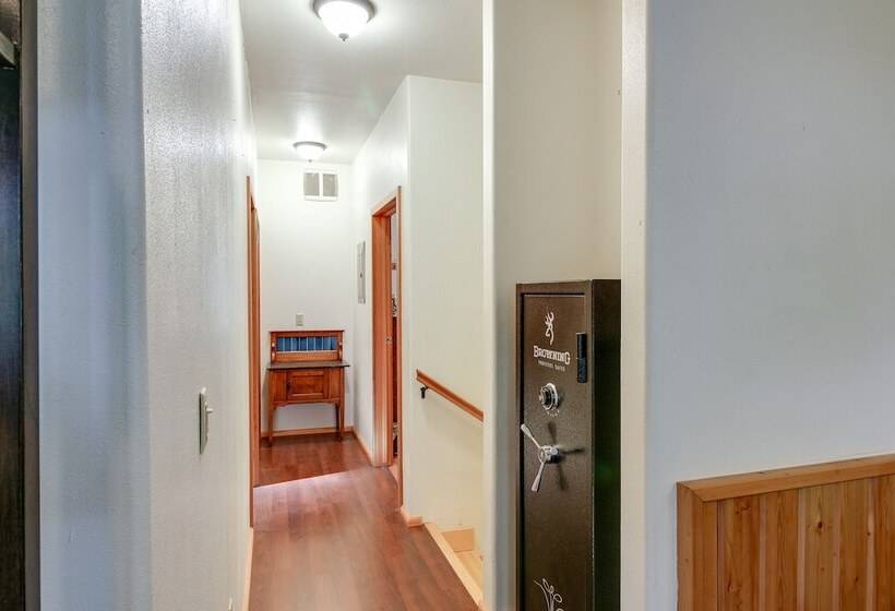 Forested Coffman Cove Cabin W/ Wood Burning Stove!