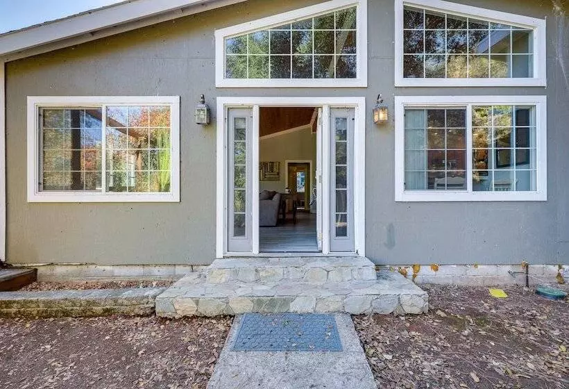 Peaceful Lower Lake Home ~ 5 Mi To Clear Lake!