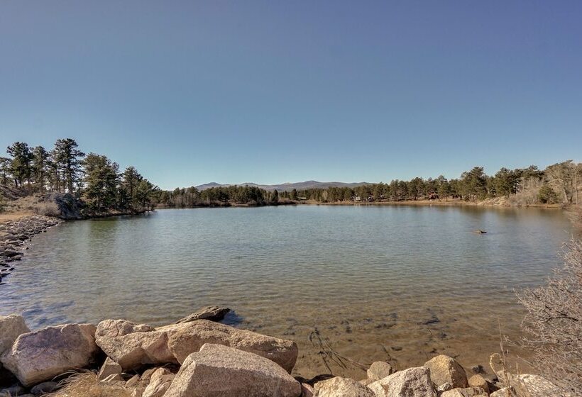 Red Feather Lakes Cabin W/ Deck & Views!