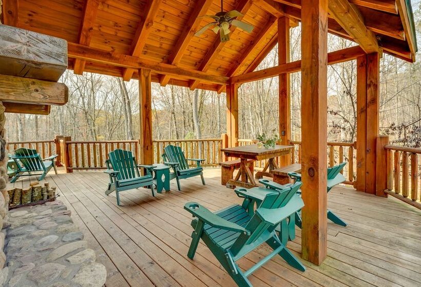 Rustic Laurelville Cabin W/ Hot Tub & Sauna!