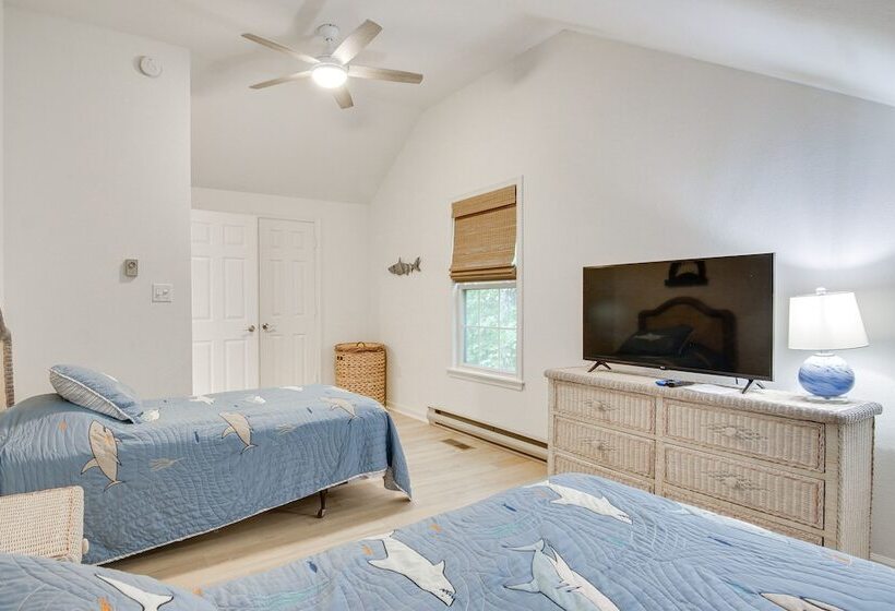 Serene Home 3 Miles To Bethany Beach!