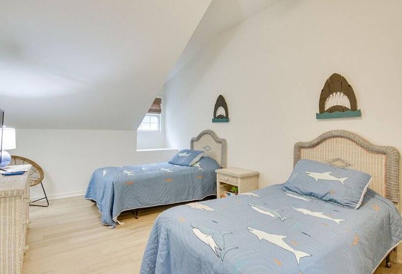 Serene Home 3 Miles To Bethany Beach!