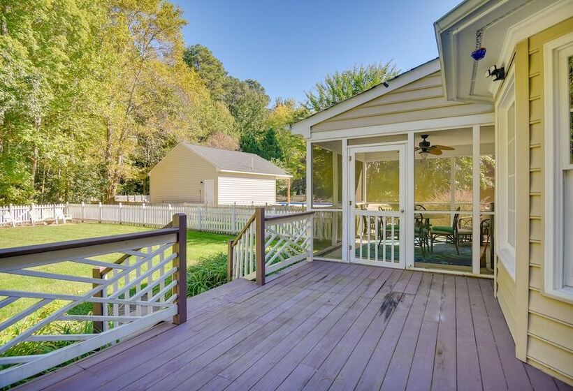 Spacious Smithfield Home W/ Screened Porch & Yard!