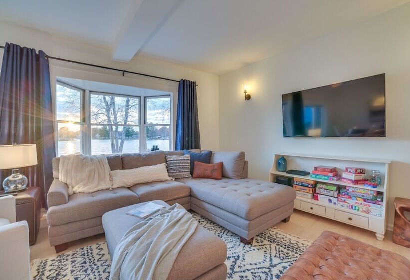 Waterfront Lake City Home W/ Deck & Boat Dock!