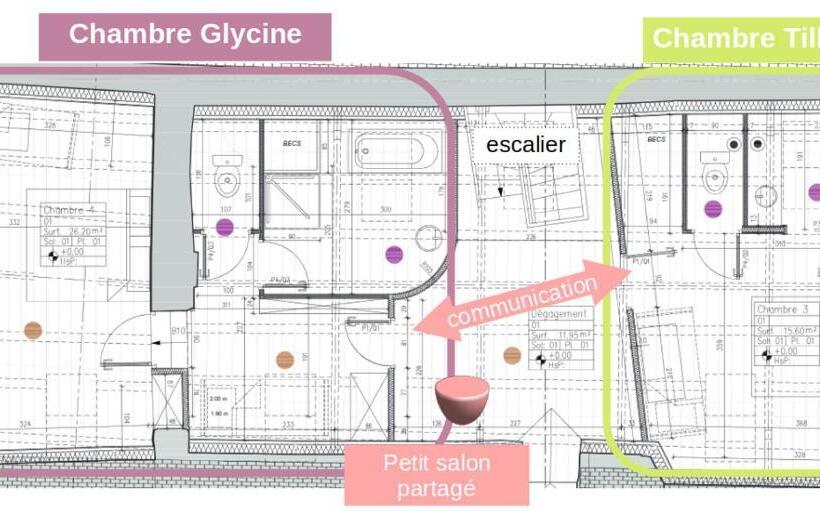 ベッドアンドブレックファースト à La Mainguère, Chambres D Hôtes