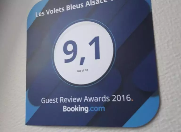 Aamiaismajoitus (B&B) Les Volets Bleus Alsace Vosges