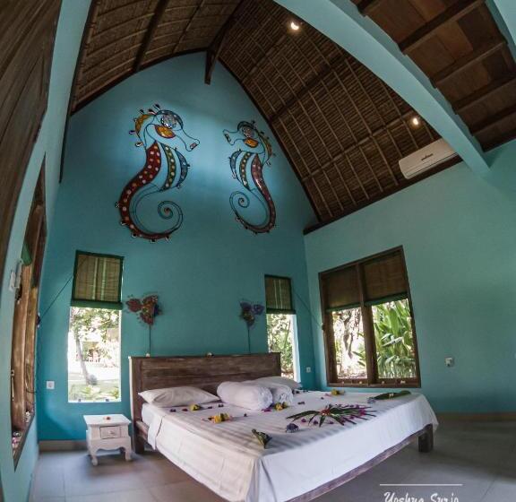 펜션 Kuda Laut Bungalows & Diving